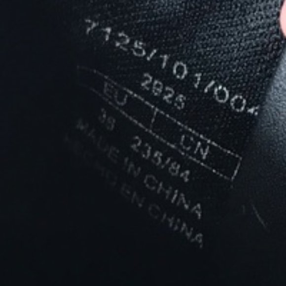 Zara Faux Grey Suede Ankle Booties Size 6 - Picture 7 of 7